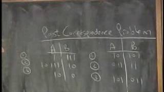 Lecture 10  Undecidability and CFLs Part 18 [upl. by Asaeret]