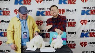 K102 Frozen Fan Jam  Scotty McCreery Interview [upl. by Herv841]