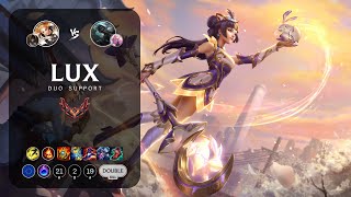 Lux Support vs Senna  EUW Grandmaster Patch 148 [upl. by Bernadene]