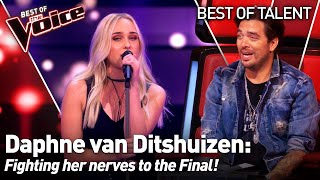 She fights herself to the Finals of The Voice [upl. by Elstan]