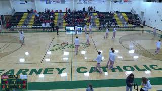 Kearney Catholic High School vs Aurora High School Womens Varsity Basketball [upl. by Vassili]