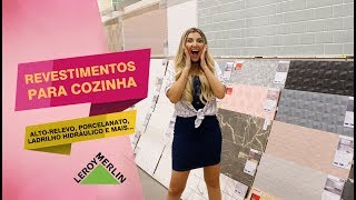 Revestimentos para Cozinha  Gaby Garciia [upl. by Enahsal]