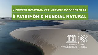 Parque Nacional dos Lençóis Maranhenses recebe título de Patrimônio Mundial Natural [upl. by Ribble340]