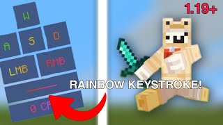 KEYSTROKE and cps counter for mcpe118119 [upl. by Bab176]