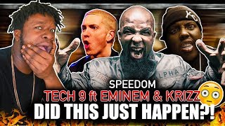 Tech N9ne  Speedom ft Eminem amp Krizz Kaliko REACTION CLASSIC [upl. by Ruphina542]