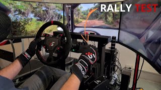 Simagic Ecosystem  Gameplay Dirt Rally  3 DOF [upl. by Solrak149]