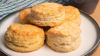 Homemade Flaky Buttery Biscuits  Dished Shorts [upl. by Canter]