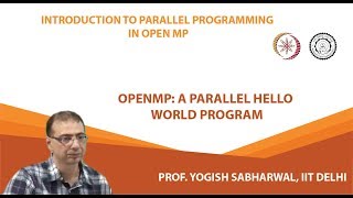 OpenMP A parallel Hello World Program [upl. by Nileak723]