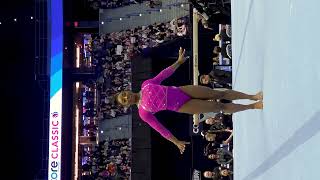 Simone Biles Slow Motion Floor Exercise FX Full Screen Core Hydration Classic 2024 [upl. by Alakim568]