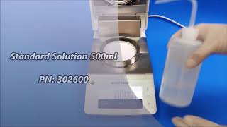 Mettler Toledo HE53 Moisture Analyzer Test [upl. by Pippo]