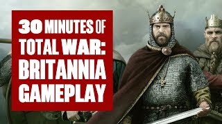 30 minutes of Total War Thrones of Britannia Gameplay CampaignBattle [upl. by Adnalra]