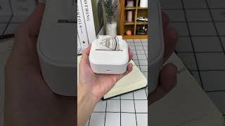 Take notes with T02 mini printer that doesn’t use ink📚study studywithme studyvlog phomemo fyp [upl. by Krucik]