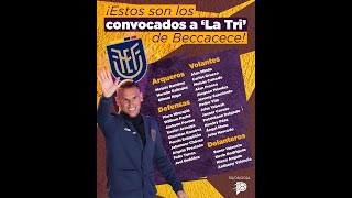 MI LISTA DE CONVOCADOS LA TRI ESTOS FUTBOLISTAS DEBES CONVOCAR BECCACECE SIN INVENTOS [upl. by Ruby]