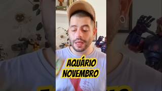 Aquario Novembro  tarot aquariotarot leituramensal previsõestarot [upl. by Eustazio]