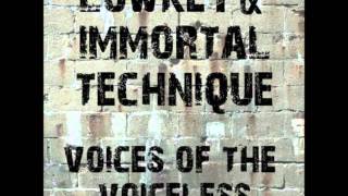 Lowkey  Voices of the Voiceless feat Immortal Technique lyrics [upl. by Asilanna721]