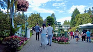 🇨🇦 Walk in Butchart Garden Victoria BC 4k HDR [upl. by Eserrehs116]