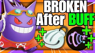 Gengar has Become BROKEN after Buff 🥵🥵  Pokemon unite [upl. by Sucramrej]