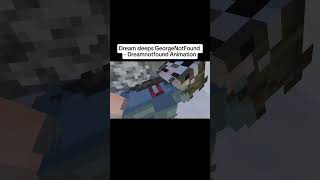 Dream sleeps GeorgeNotFound  Dreamnotfound Animation minecraft georgenotfound dreamnotfound [upl. by Zendah]