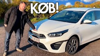 Ny SALGSKOMET i golfklassen – Kia Ceed SW plugin hybrid 2021 [upl. by Arreit783]