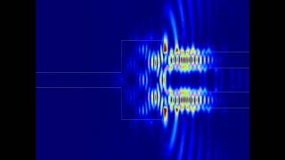 Multimode interference MMI Coupler Simulated in Lumerical MODE Solutions Propagator [upl. by Ettesus]