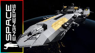 The Visby Class Corvette F3  Space Engineers [upl. by Haag574]