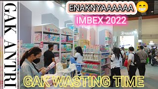 Imbex 2022 JCC Fast Track Belanja Gak Pake Antri [upl. by Nivlag]