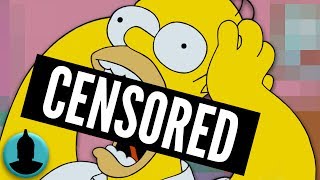 8 Simpsons Episodes CENSORED from TV Tooned Up S4 E6 [upl. by Inahc590]