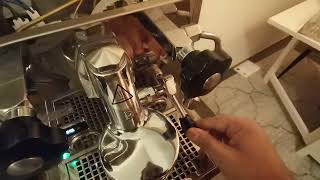 Profitec pro 600 leaking OPV and low brew boiler pressure 2 bar [upl. by Cassilda]