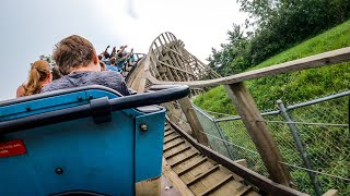 Mystic Timbers POV 4K60  Kings Island OH  Backseat [upl. by Sumerlin]