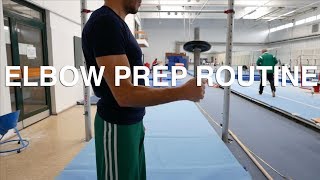 Elbow Prep Routine  Exercises for epicondylitis tennis elbow [upl. by Ellmyer69]