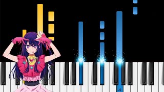 Fatal S2 OP  Oshi no Ko  Easy Piano Tutorial [upl. by Eriam]