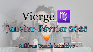 VIERGE ♍️ JANVIERFÉVRIER TU RETROUVES UNE JOIE DE VIVRE🧡 [upl. by Franni]