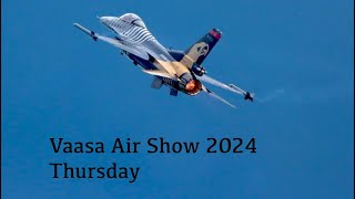 Vaasa Air Show Thursday practice [upl. by Devol]