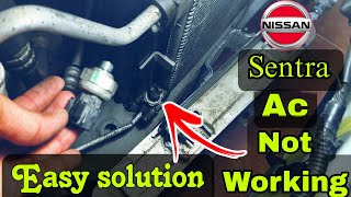 NISSAN SENTRA 20181920 AC NOT WORKING EASY FIX [upl. by Ynohtnakram]