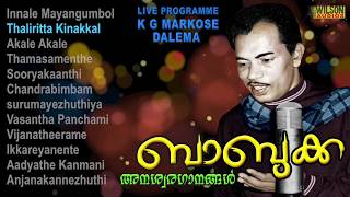 Baburaj Hits  Old Malayalam Movie Songs  Evergreen Malayalam Songs   KG Markose  Daleema [upl. by Yennaiv117]