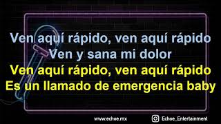 Daddy Yankee  Llamado de emergencia Versión Karaoke [upl. by Alleacim914]