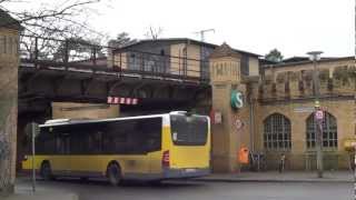 BVG Subunternehmer Busse Citaro am SBahnhof Rahnsdorf [upl. by Enitsirhk296]