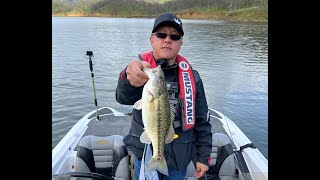 Lake Berryessa Bass fishing in March [upl. by Renee487]