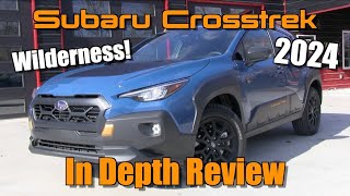 2024 Subaru Crosstrek Wilderness Start Up Test Drive amp In Depth Review [upl. by Teirtza]