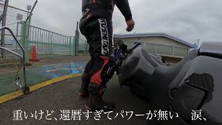 YZFR1M 立ちゴケ❗️筑波サーキット2000 [upl. by Drofkcor]