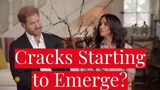 Cracks Forming Prince Harry amp Meghan Markle Appear Tense amp Distant in CBS Interview amp Avoid PDA [upl. by Nyleve836]