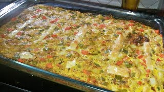 غراتان بالخضر Gratin de légumes وصفة سهلة التحضير و اقتصادية فكرة غذاء أو عشاء gratin lkhodra [upl. by Llorrac]