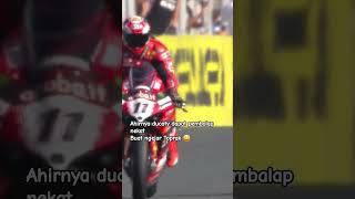 Toprak vs bulega win 0003 detik WSBK Estoril 2024 [upl. by Aitas888]