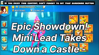 Epic Showdown Mini Lead Takes Down a Castle  Lords Mobile Gameplay [upl. by Cherlyn]