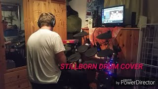 Black Label Society Stillborn Drum Cover [upl. by Conley]