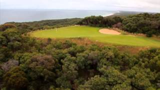 The National Golf Club  Old Course Flyover [upl. by Eidnac826]