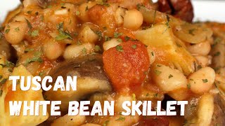 Tuscan White Bean Skillet Recipe with the Whatever Pan  Best Cookware [upl. by Thad650]