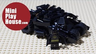 MOC LEGO Batman Tumbler speedbuild [upl. by Strage]