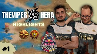 TheViper vs Hera  Game 1 HIGHLIGHTS  Red Bull Wololo El Reinado [upl. by Ylatfen]