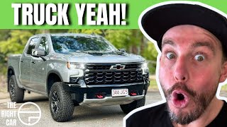 Chevrolet Silverado 1500 review  2024 ZR2 4x4 dual cab pickup truck test [upl. by Moskow]